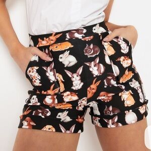 BlackMilk Bun Bun Cuffed Shorts